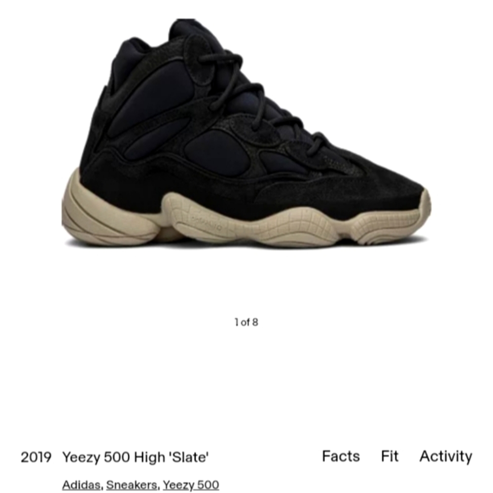 Yeezy 500 High Slate